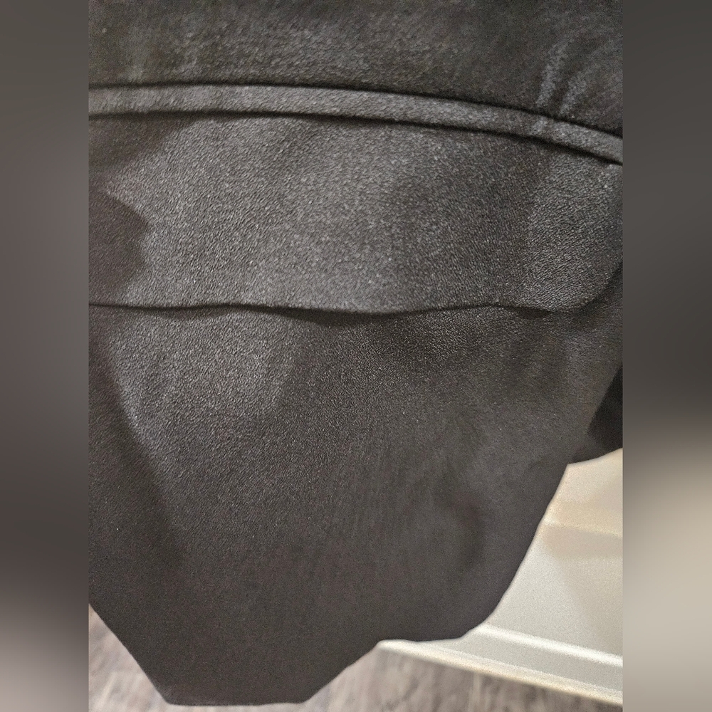 Beautiful Arula Black Satin Blazer Plus Size C - Picture 5 of 6